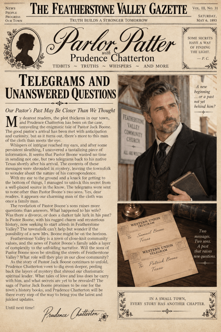 The Puzzling Past of Pastor Jack Boone: Telegrams and Family Secrets Unearthed (#2 ~ Parlor&nbsp;Patter)
