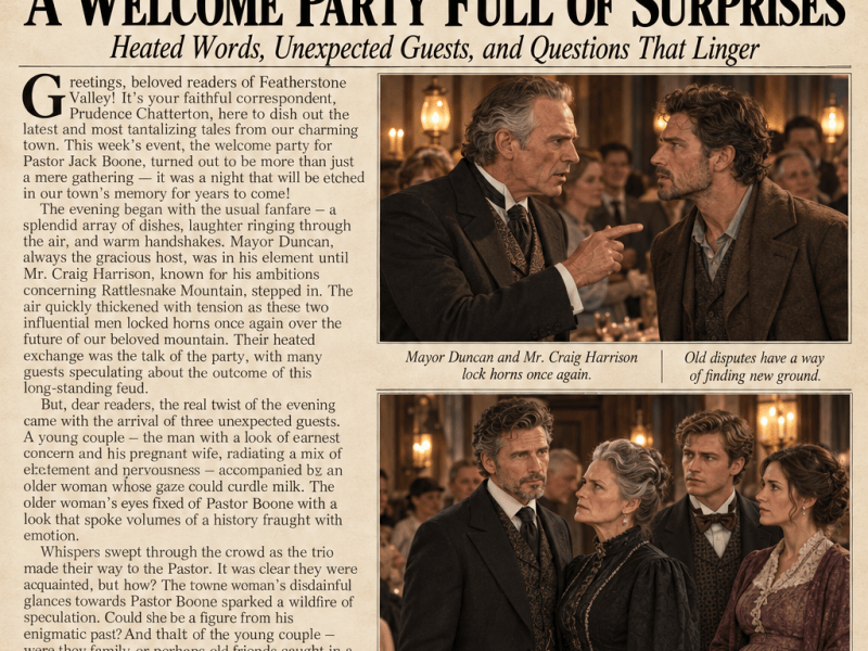 A Welcome Party to Remember (#7 ~ Parlor&nbsp;Patter)