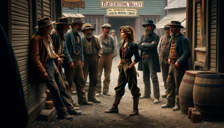 A New Face in Town: Mystery and Miner’s Grit (#12 ~ Parlor&nbsp;Patter)