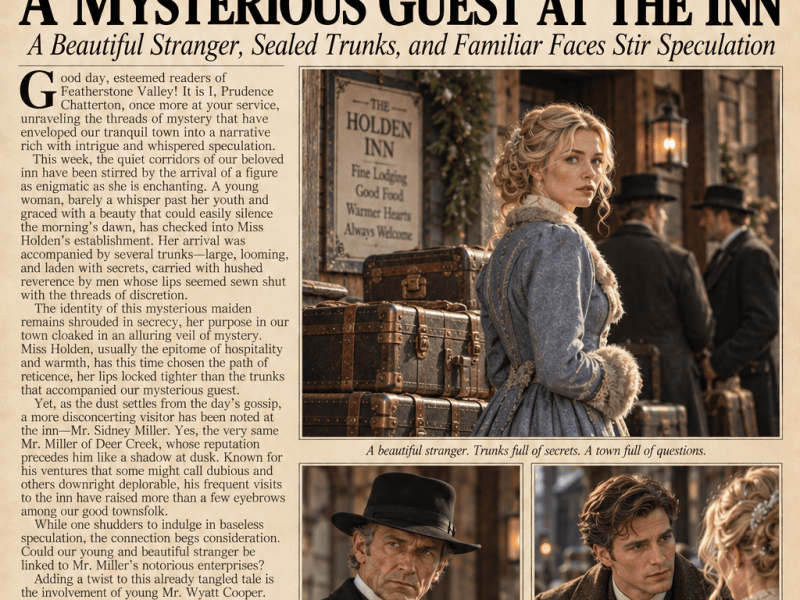 Mystery at the Inn: A Young Beauty and Unsavory Suspicions (#11 ~ Parlor&nbsp;Patter)