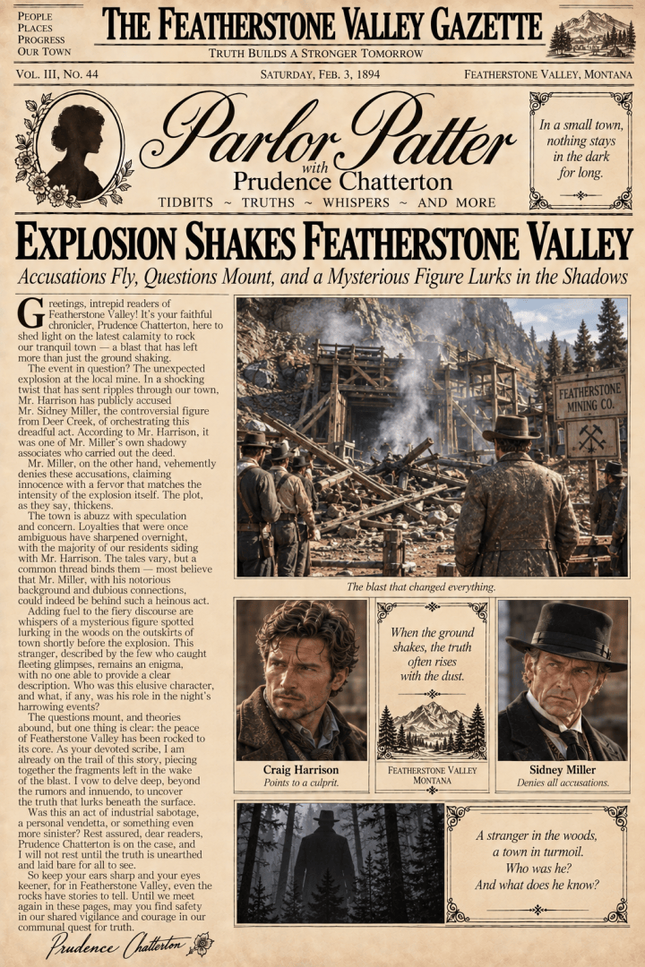Explosive Tensions: Mystery at the Mine (#15 ~ Parlor&nbsp;Patter)
