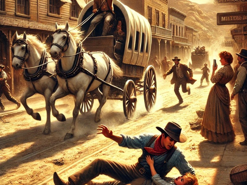 Heroics in the Heart of Town: Mr. Harrison’s Brave Rescue (#13 ~ Parlor&nbsp;Patter)