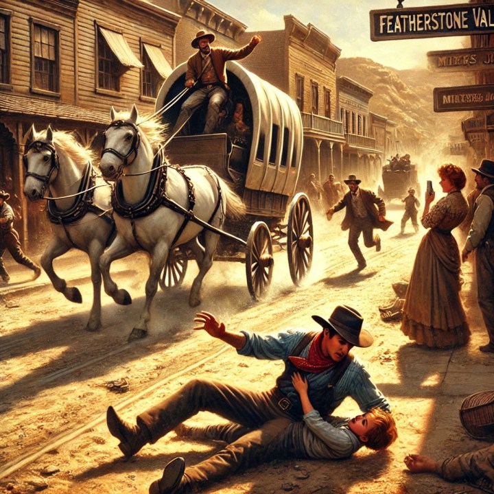 Heroics in the Heart of Town: Mr. Harrison’s Brave Rescue (#13 ~ Parlor&nbsp;Patter)