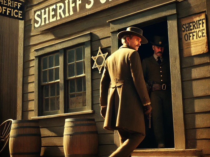 Secrets and Sheriff’s Visits: Mr. Harrison’s Mysterious Encounter (#18 ~ Parlor&nbsp;Patter)