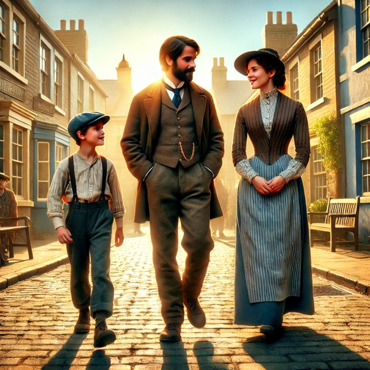 A Stroll Through Town: Mr. Baker, Miss Evans, and the Mysterious Young Boy (#19 ~ Parlor&nbsp;Patter)