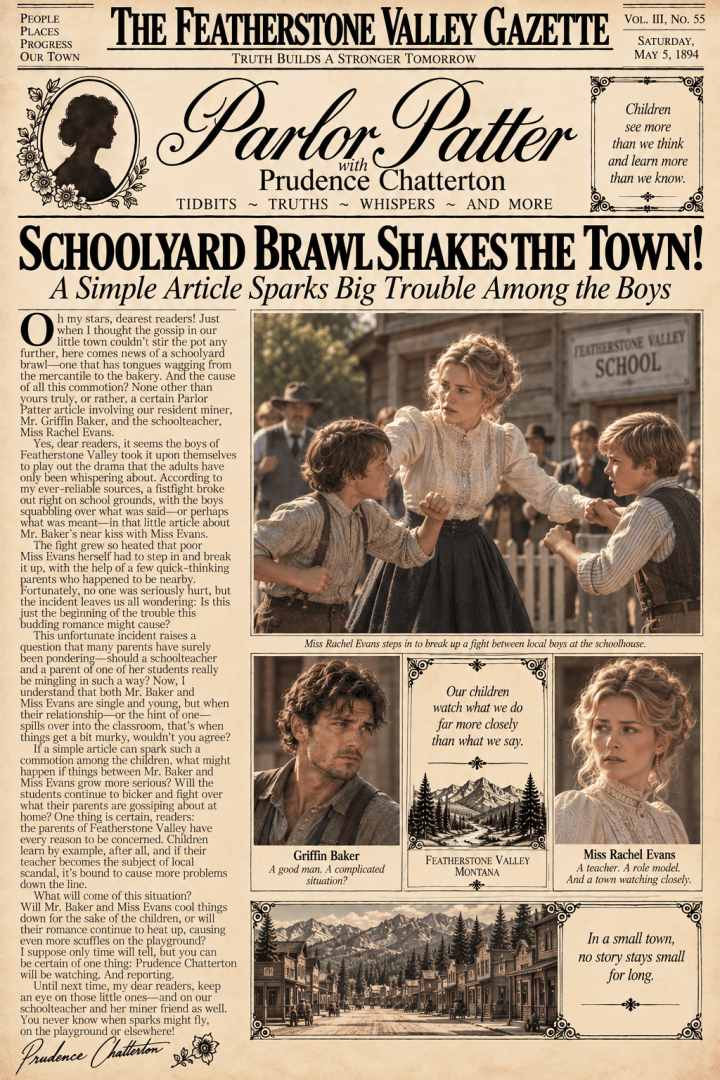 Schoolyard Scuffle: Boys Brawling Over Parlor Patter? (Parlor Patter&nbsp;#25)