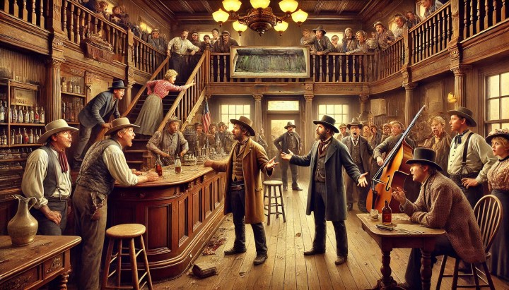 Ruckus in the Saloon: A Dry Town Meets Troubled Newcomers (Parlor Patter&nbsp;#27)