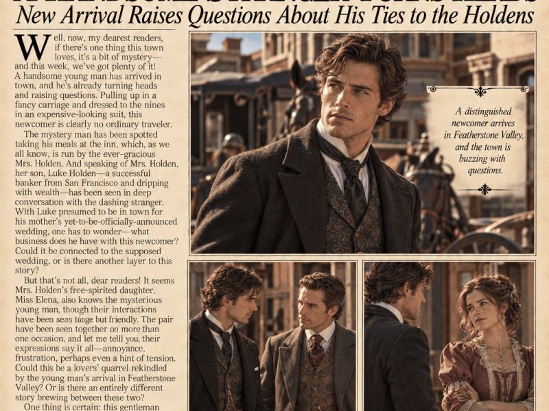 A Handsome Stranger, a Carriage, and a Lovers’ Quarrel? (Parlor Patter&nbsp;#31)