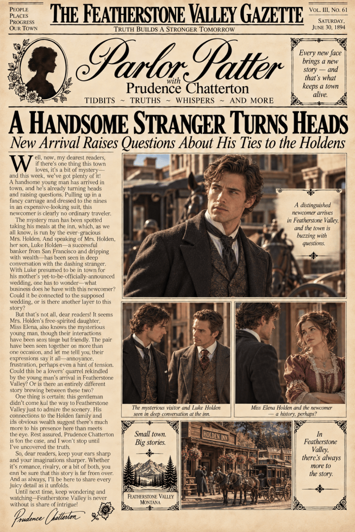 A Handsome Stranger, a Carriage, and a Lovers’ Quarrel? (Parlor Patter&nbsp;#31)