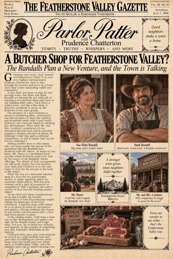 A Cut Above: The Randalls’ Butcher Shop Proposal (Parlor Patter&nbsp;#32)