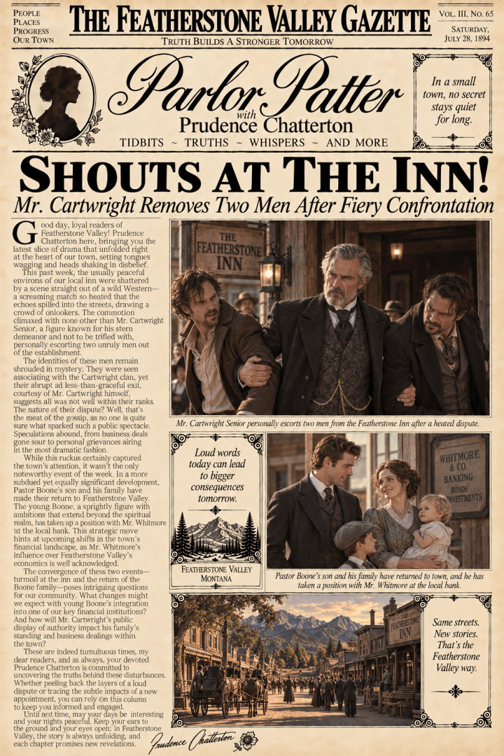 Unrest at the Inn: Cartwright’s Confrontation and Boone’s Return (Parlor Patter&nbsp;#35)
